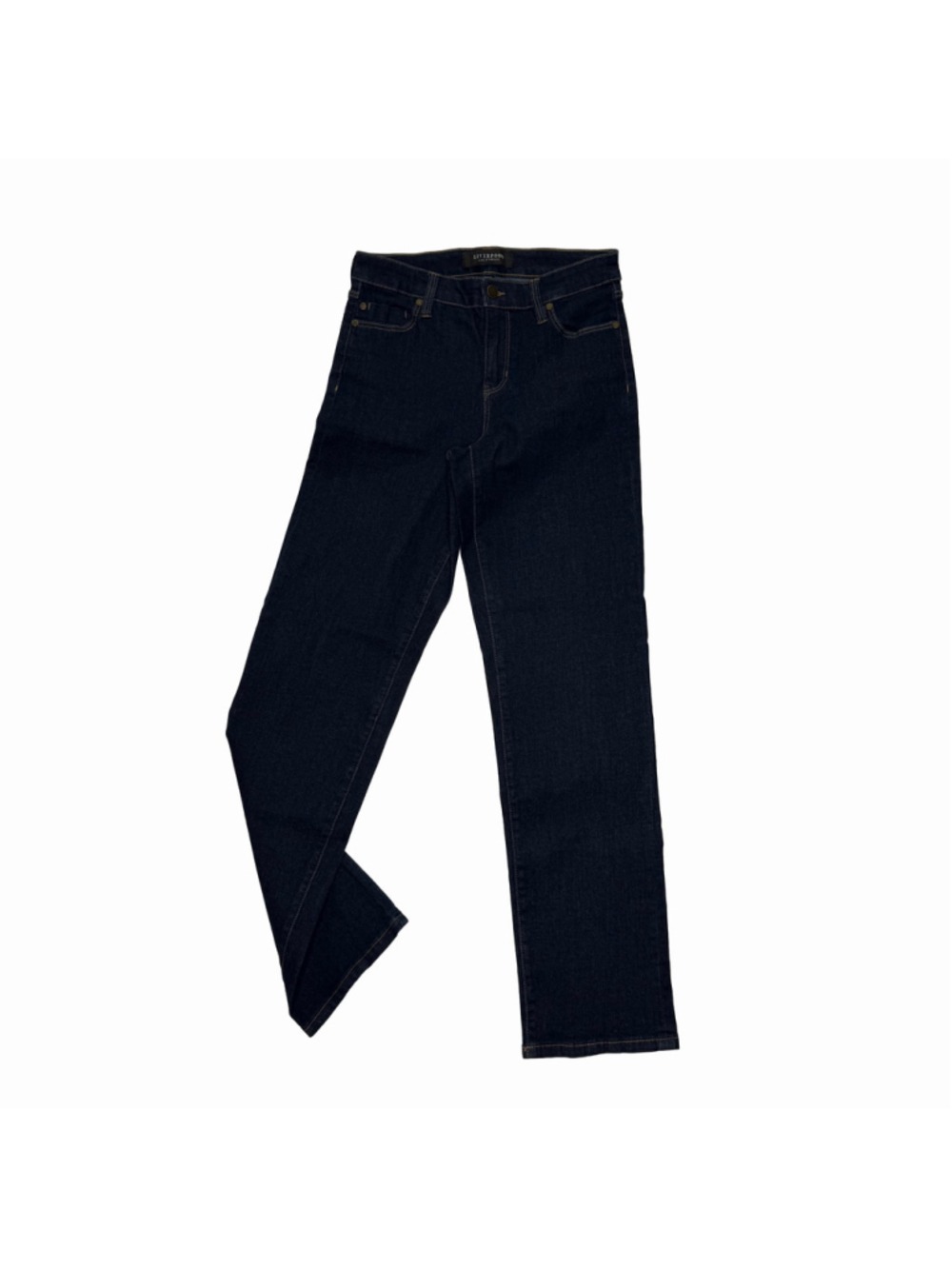 Liverpool Los Angeles Jeans Women's Dark Wash Straight Leg Denim